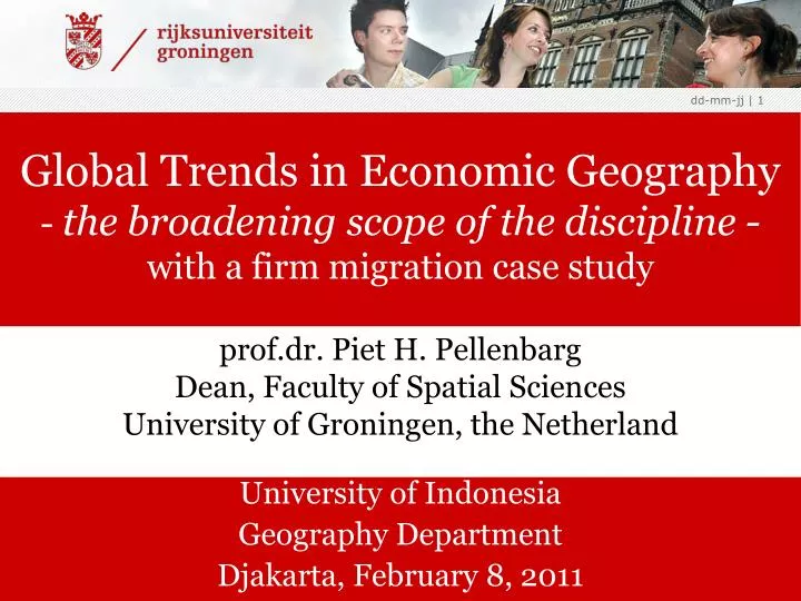 university of indonesia geography department djakarta february 8 2011