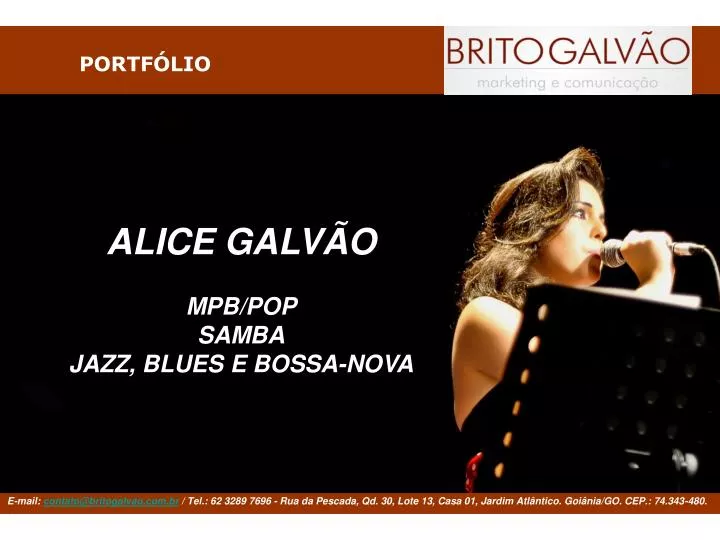 alice galv o mpb pop samba jazz blues e bossa nova