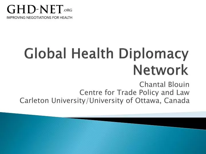 global health diplomacy network