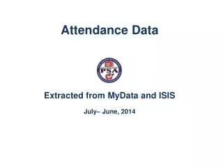 Attendance Data