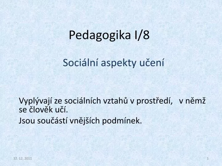 pedagogika i 8