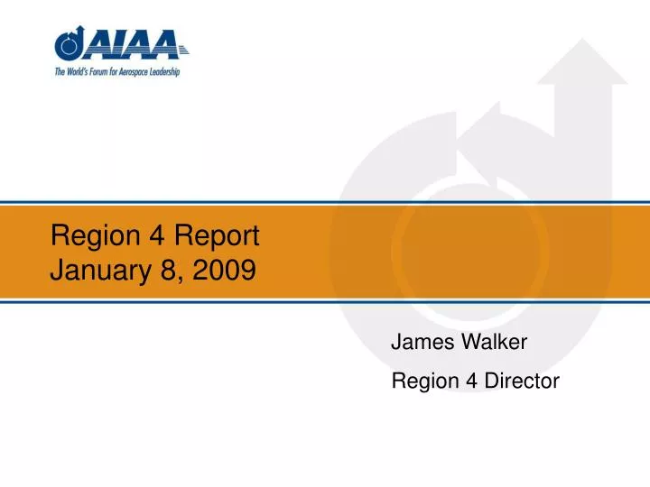 region 4 report january 8 2009
