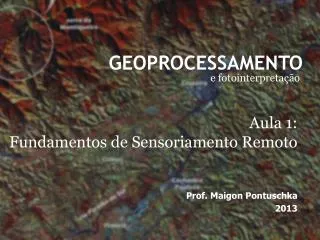 geoprocessamento