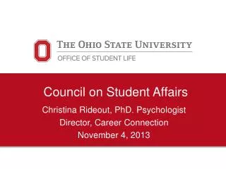 Council on Student Affairs