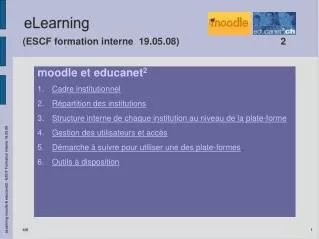 escf formation interne 19 05 08 2