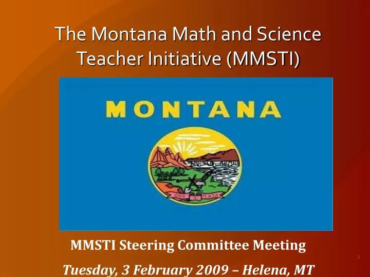 the montana math and science teacher initiative mmsti