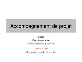 accompagnement de projet