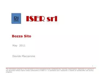 bozza sito