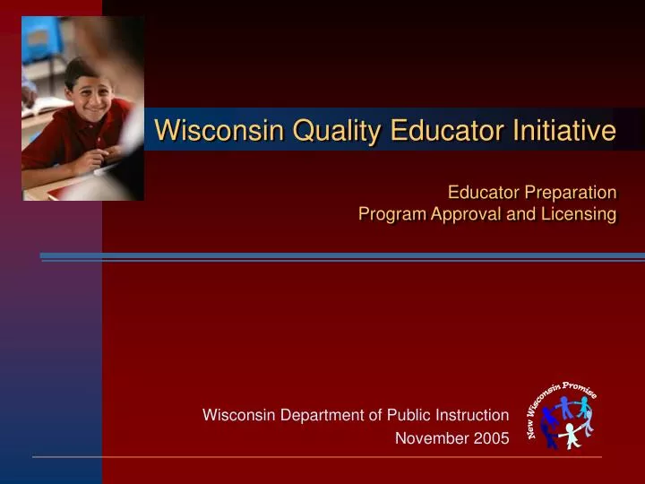 wisconsin quality educator initiative educator preparation program approval and licensing