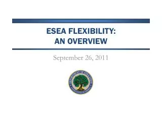 ESEA Flexibility: An overview