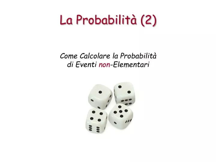 la probabilit 2