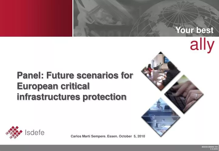panel future scenarios for european critical infrastructures protection