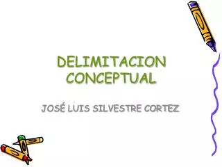 delimitacion conceptual