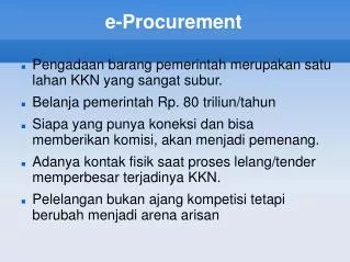 e procurement