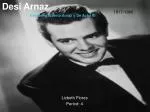Desi Arnaz - slide 1