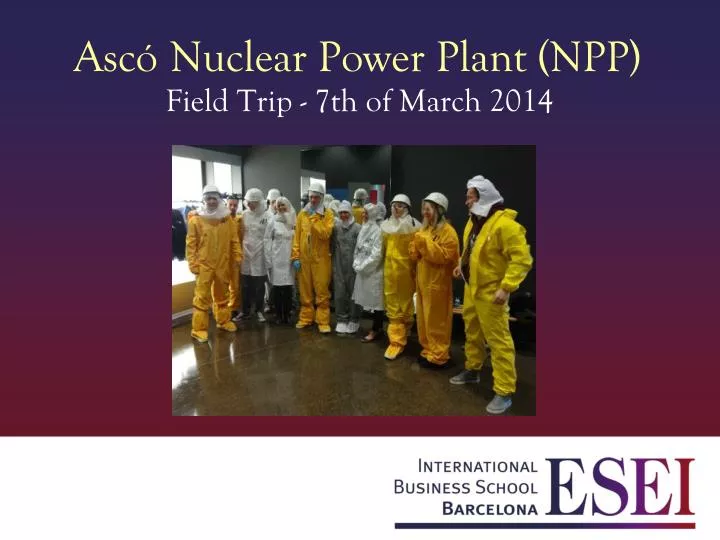 asc nuclear power plant npp