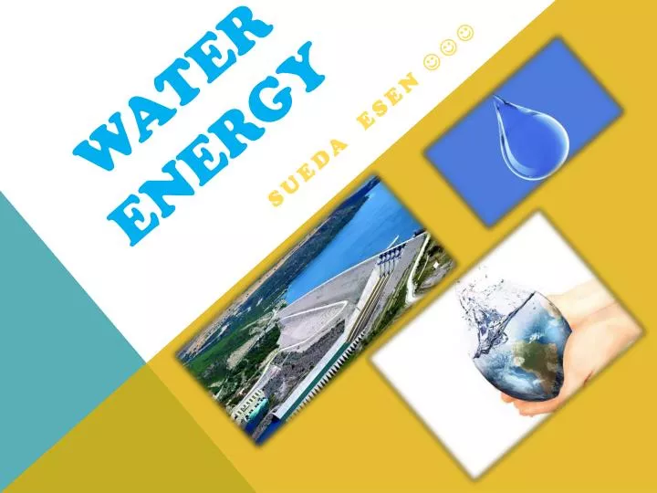 water energy