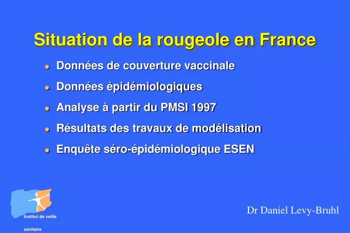 situation de la rougeole en france