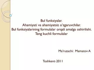 toshkent 2011