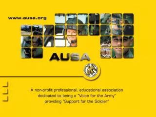 AUSA and your Local Chapter