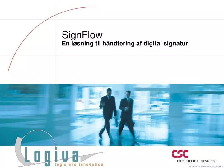 signflow en l sning til h ndtering af digital signatur