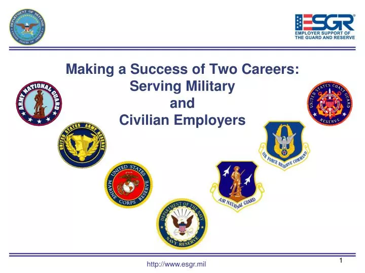 making a success of two careers serving military and civilian employers