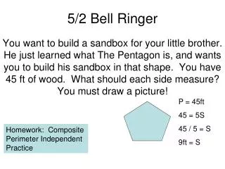 5/2 Bell Ringer