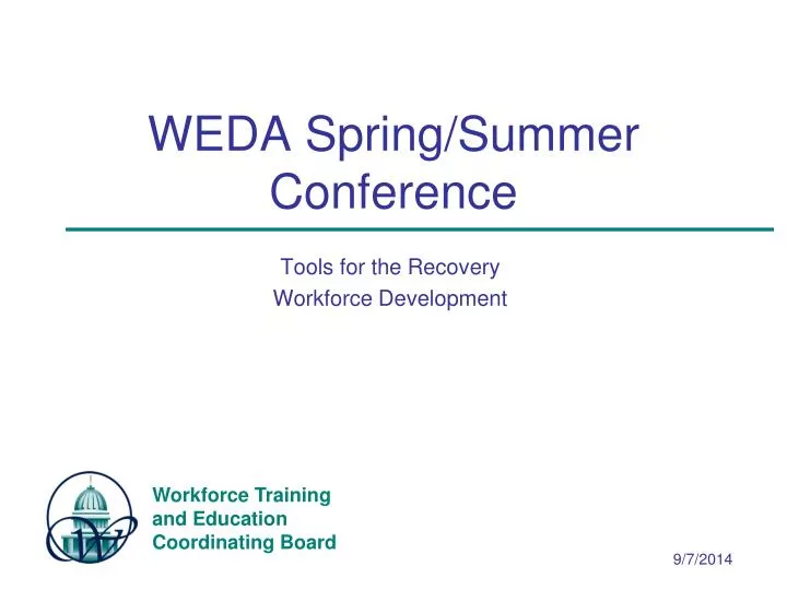 weda spring summer conference
