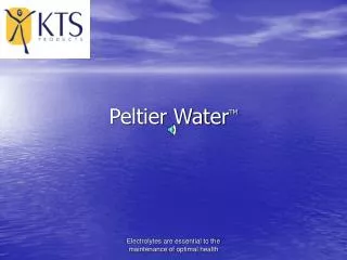 Peltier Water TM