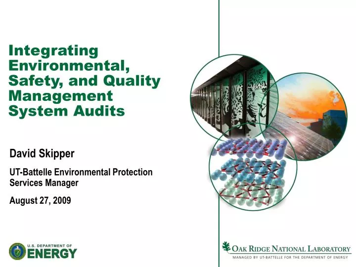 integrating environmental safety and quality management system audits