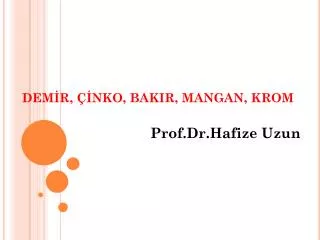 dem r nko bakir mangan krom