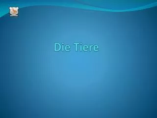 die tiere