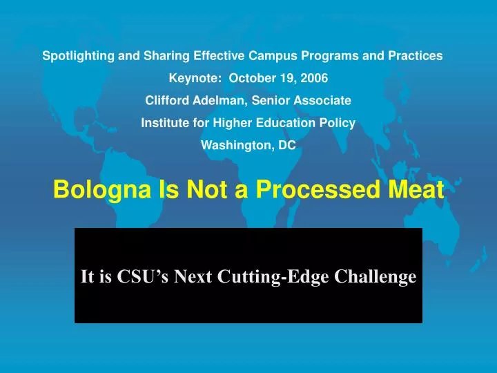 bologna is not a processed meat