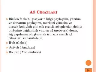 a cihazlar
