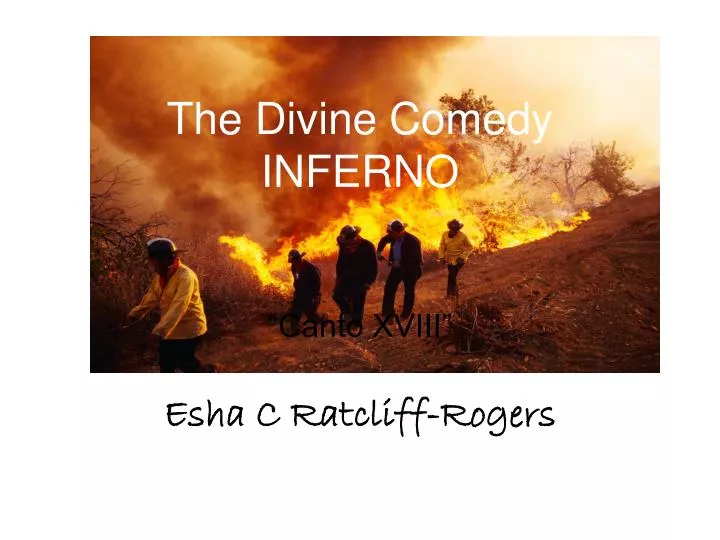 the divine comedy inferno