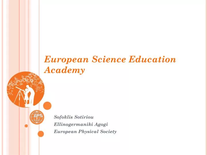 european science education academy
