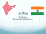 India - slide 1