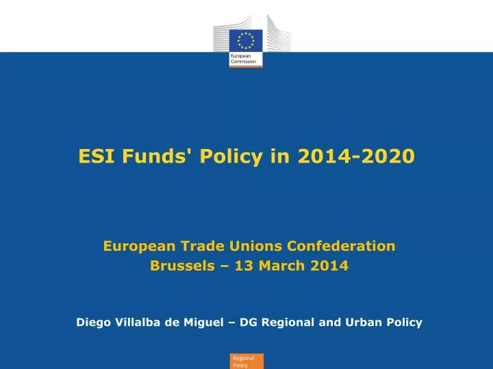 esi funds policy in 2014 2020