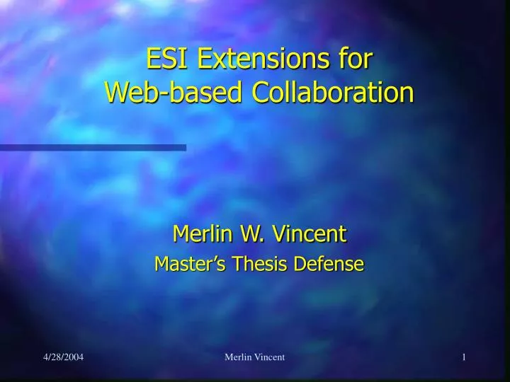 esi extensions for web based collaboration