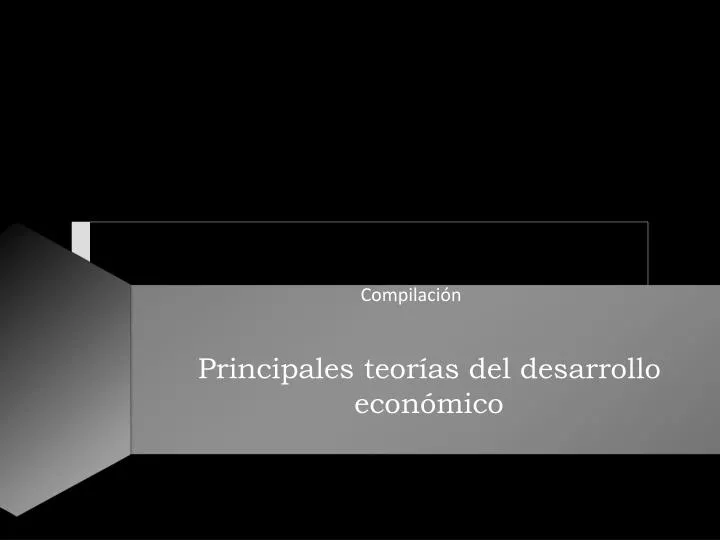 PPT - Principales Teorías Del Desarrollo Económico PowerPoint ...