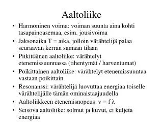 Aaltoliike