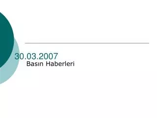 30 03 2007