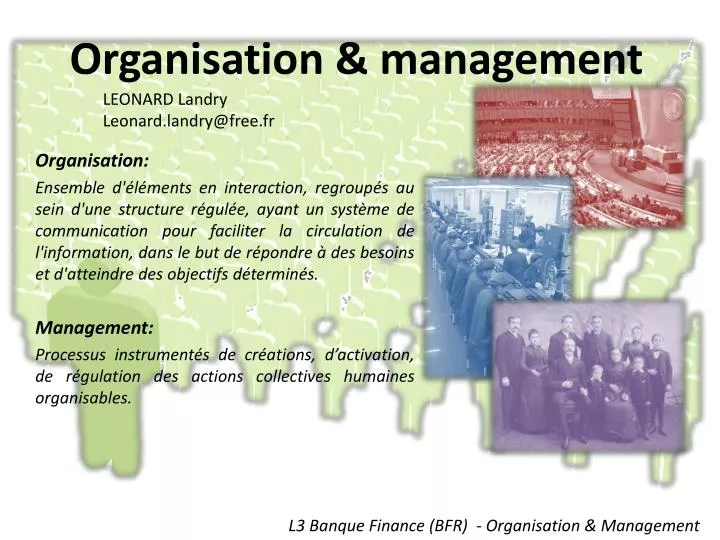 organisation management