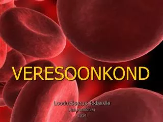 veresoonkond