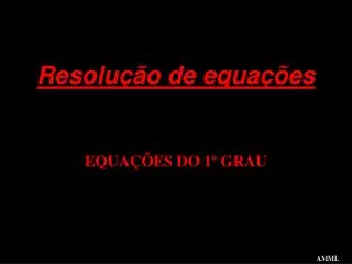 resolu o de equa es