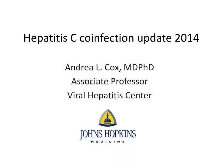 hepatitis c coinfection update 2014