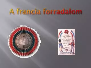 a francia forradalom