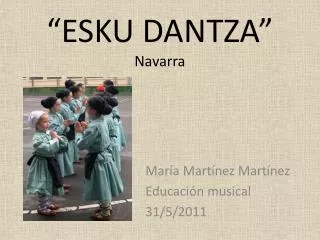 esku dantza navarra