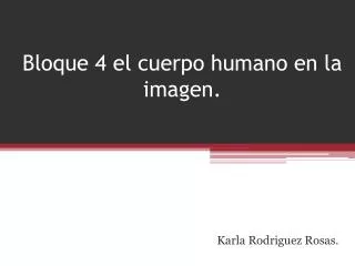 bloque 4 el cuerpo humano en la imagen