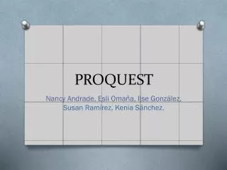 proquest